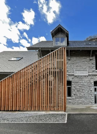 Maison du parc national de l'Etsaut : Rénovation du bâtiment